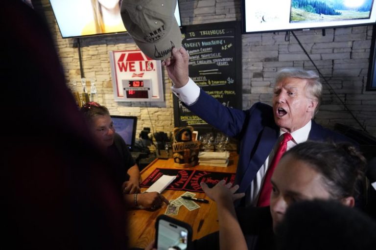 Trump camp hopes for knockout blow in Iowa, as Haley, DeSantis jockey for second