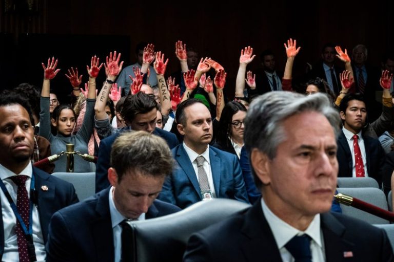 Senate Democrats press Biden for more oversight over civilian deaths in Gaza