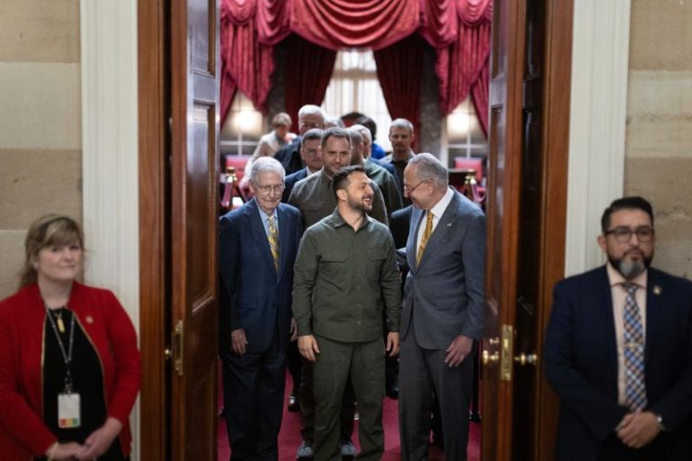 Senate Republicans block procedural vote for Ukraine aid package