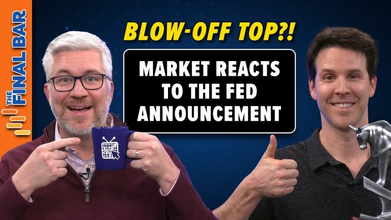 Blow-Off Top?! Market Reacts to the FED Announcement