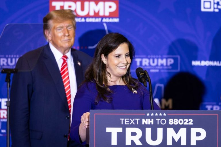 Elise Stefanik generates VP speculation as she campaigns with Trump
