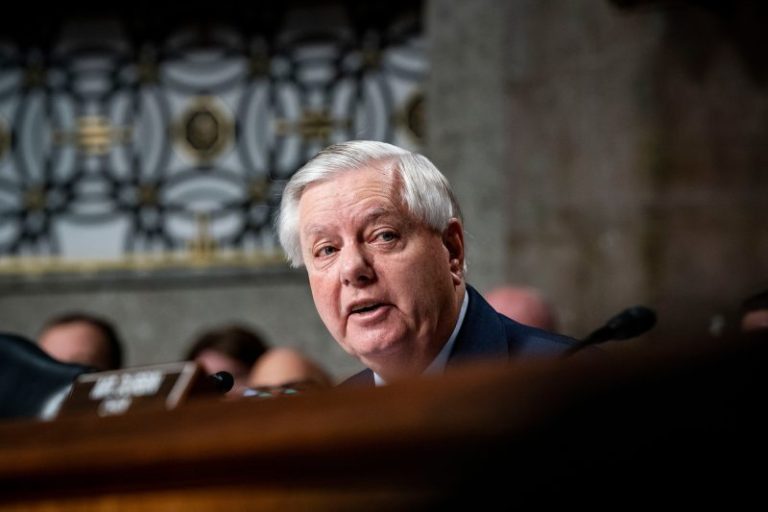 Lindsey Graham, a longtime foreign policy hawk, bows to Trump on Ukraine