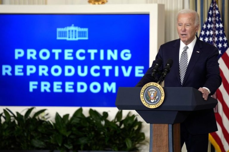 Biden rebukes Trump over ‘cruelty’ of Florida’s six-week abortion ban