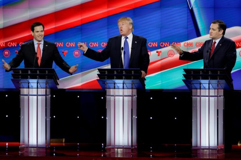 How Trump turned the 2016 primary into a supermarket tabloid gutter fight