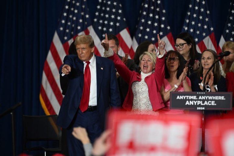 Trump in ‘full sprint’ to close Biden’s money lead as legal bills mount