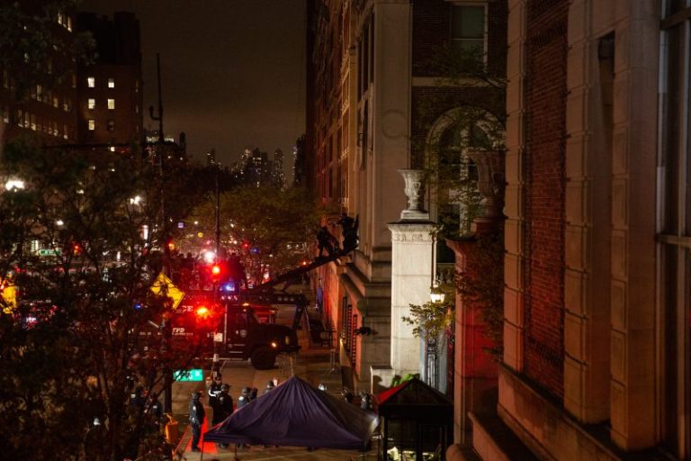 Biden gives campus protesters the (mostly) silent treatment