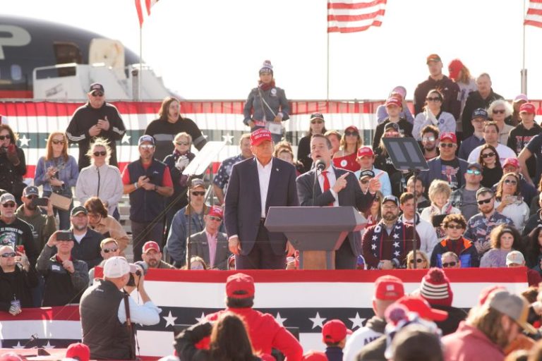 In top races, Republicans try to stay quiet on Trump’s false 2020 claims