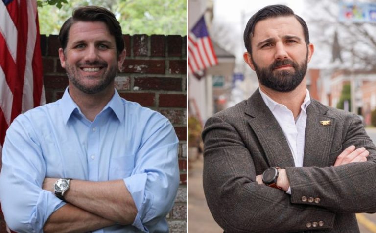 Backed by rival GOP factions, vets in Va. primary look similar on paper