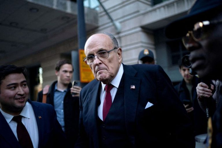 Giuliani says he will stop accusing Georgia workers of election tampering