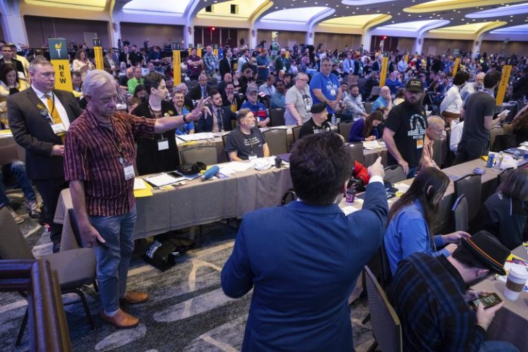 How the Libertarian Party that turned from Trump came to embrace him