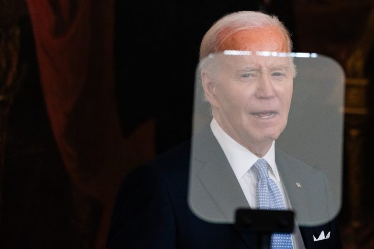 Biden’s omnipresent accessory, even in your living room: A teleprompter