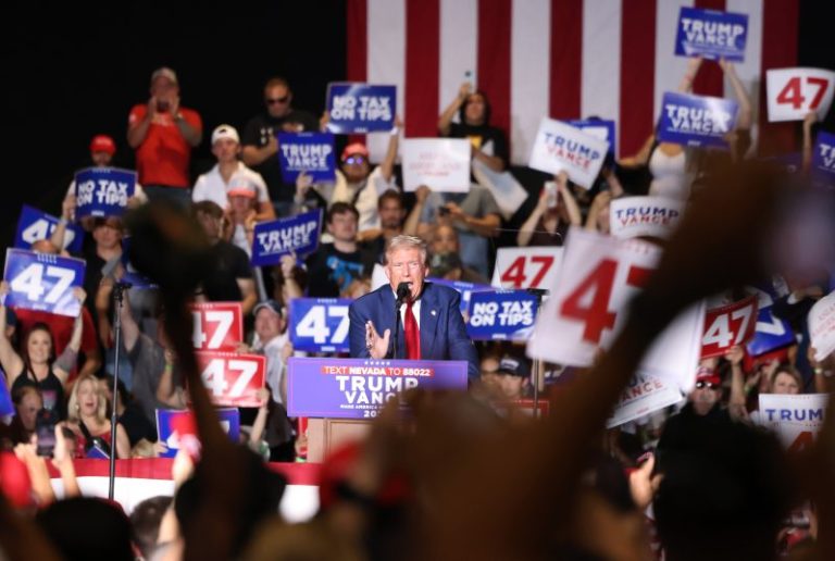 Trump spreads baseless claims about Harris’s debate performance