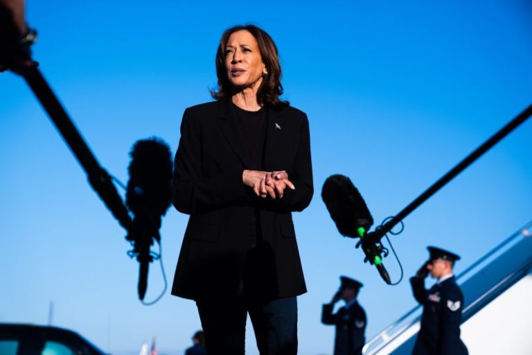 Harris dismisses Trump’s comments that he’s a ‘protector’ of women